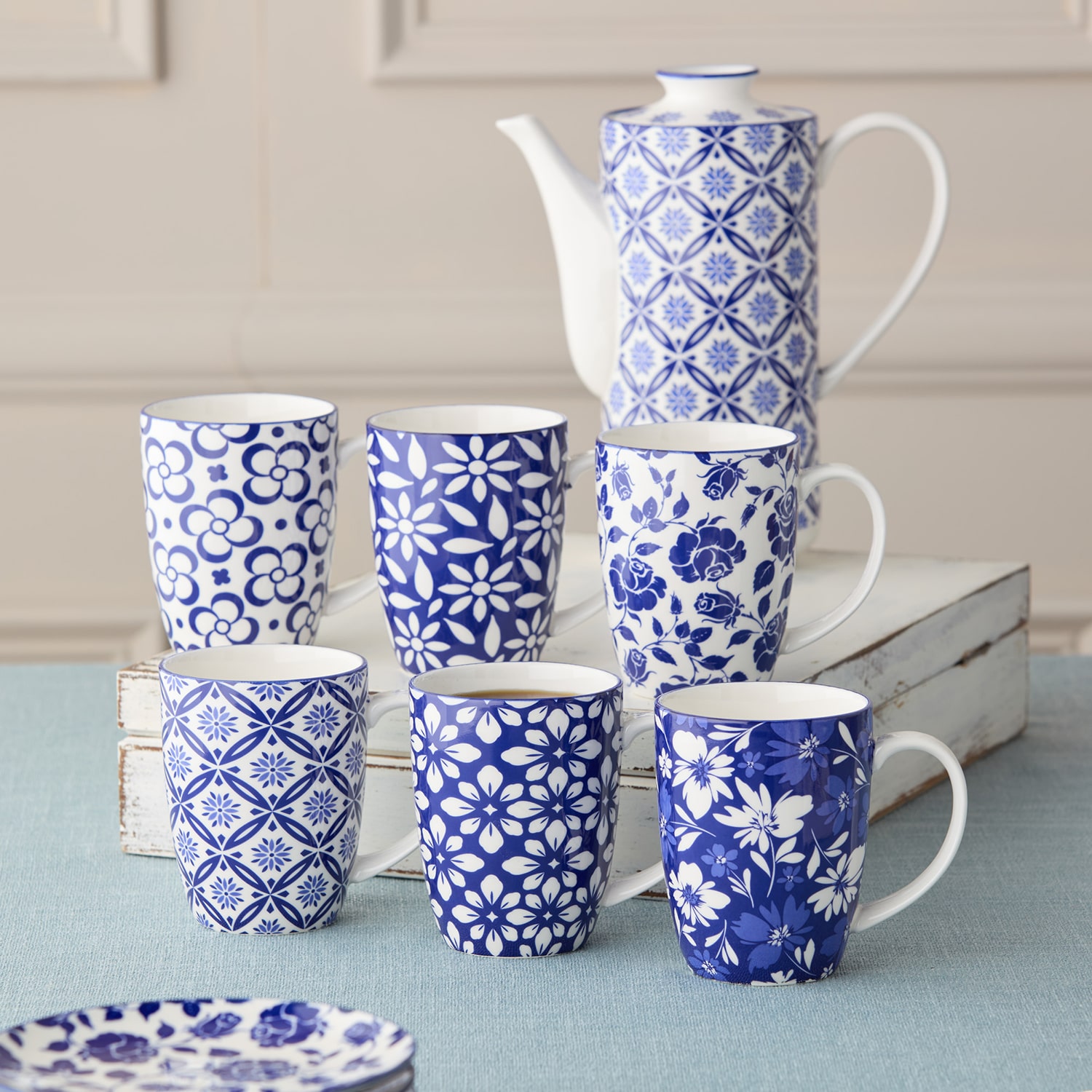 Certified International Madison 6-pc. Coffee Mug