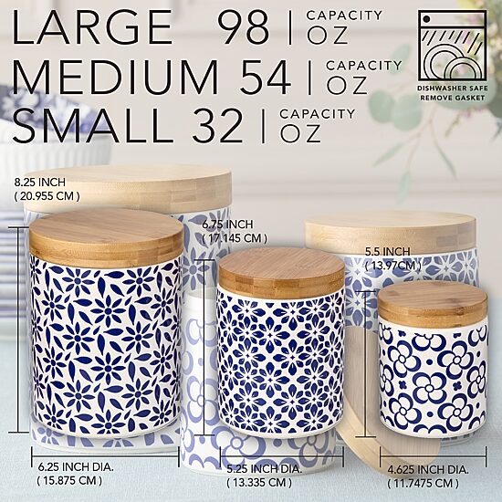 Certified International Madison 3-pc. Canister