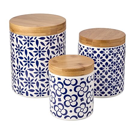 Certified International Tunisian Sunset 3-pc. Canister Set, Color