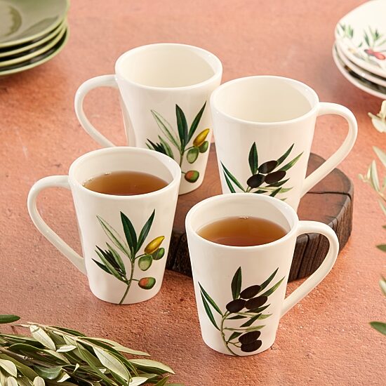 Certified International Oliva 4-pc. Coffee Mug