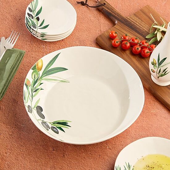 Certified International Oliva Stoneware Serving Bowl