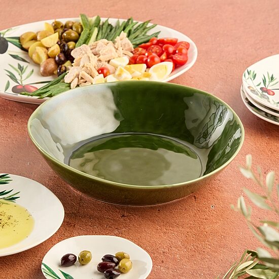 Certified International Verde Stoneware Serving Bowl