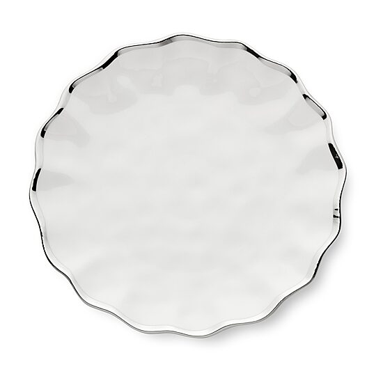 Certified International Regency Silver 4-pc. Porcelain Dinner Plate