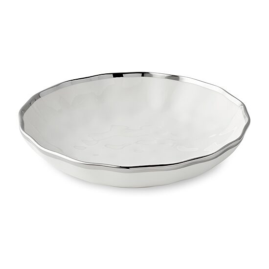Certified International Regency Silver 4-pc. Porcelain Soup Bowl