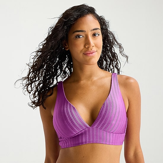 Mynah Womens Adjustable Straps Bralette Bikini Swimsuit Top