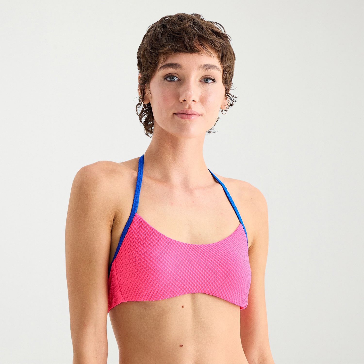 Arizona Womens Juniors Bralette Bikini Swimsuit Top