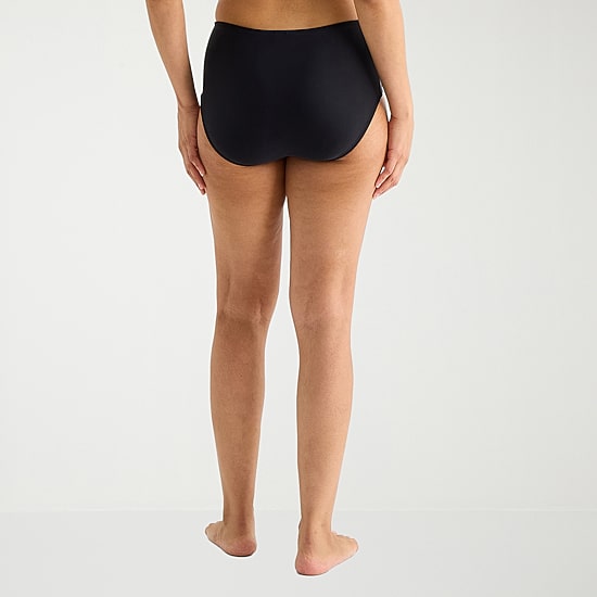 Sonnet Shores Womens Full Coverage High Waist Bikini Swimsuit Bottom