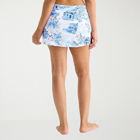 Liz Claiborne Womens Swim Skirt