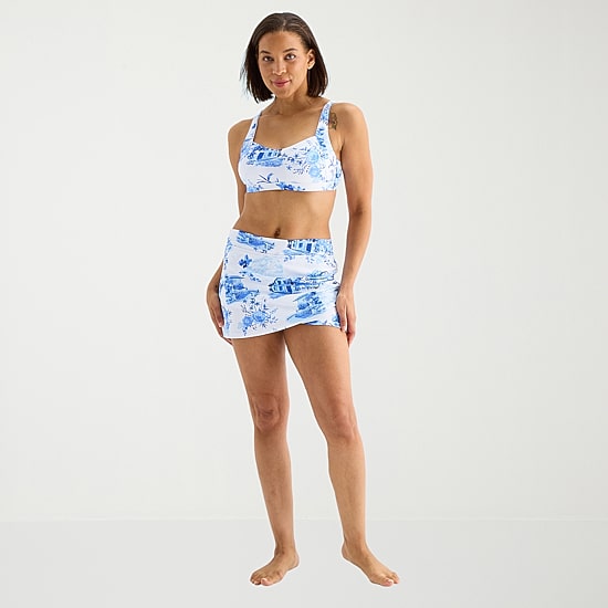 Liz Claiborne Womens Swim Skirt