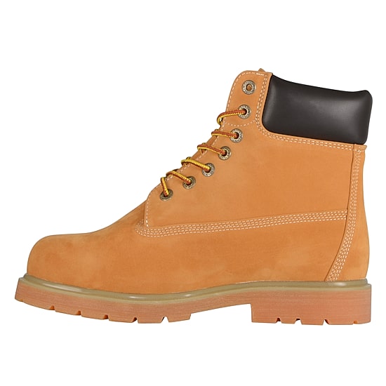 Lugz Mens Drifter 6 Steel Toe Water Resistant Slip Resistant Flat Heel Work Boots