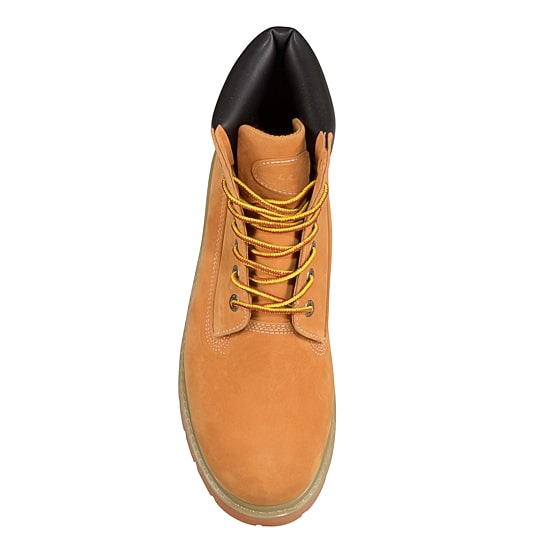 Lugz Mens Drifter 6 Steel Toe Water Resistant Slip Resistant Flat Heel Work Boots