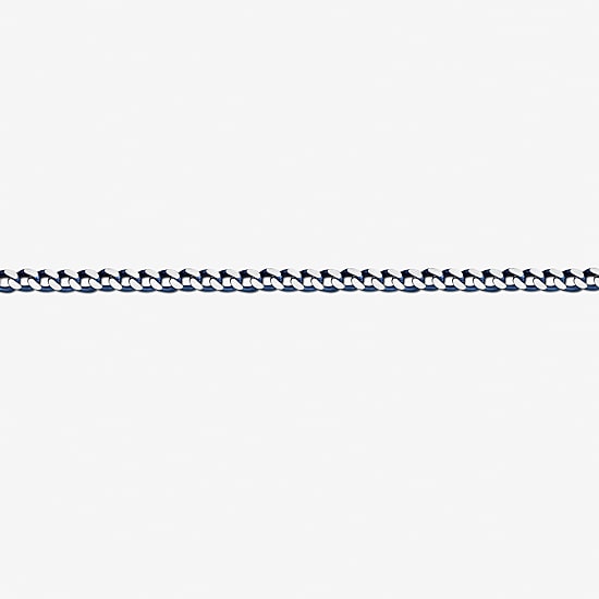 Mens Stainless Steel 9 Inch Solid Chain Bracelet