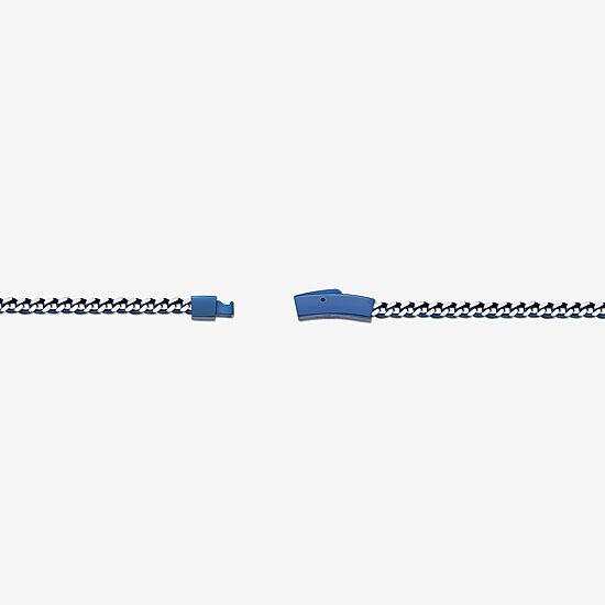 Mens Stainless Steel 9 Inch Solid Chain Bracelet