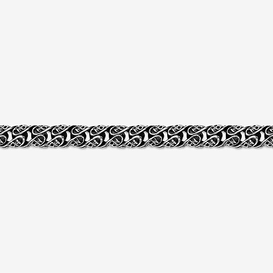 Mens Stainless Steel Cord Bracelet