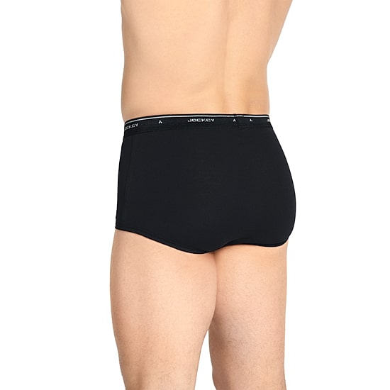 Jockey Classics Full-Rise Mens 4 Pack Briefs 9965
