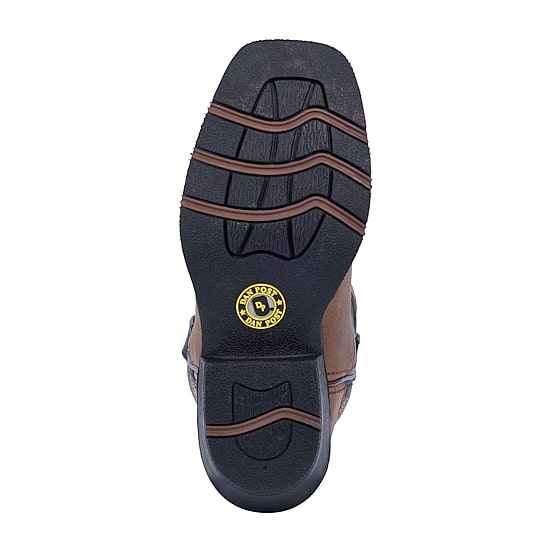 Dan Post Little & Big Kid Boys Rascal Stacked Heel Cowboy Boots