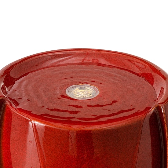 Glitzhome 21.25" Ceramic Pot Outdoor Fountains