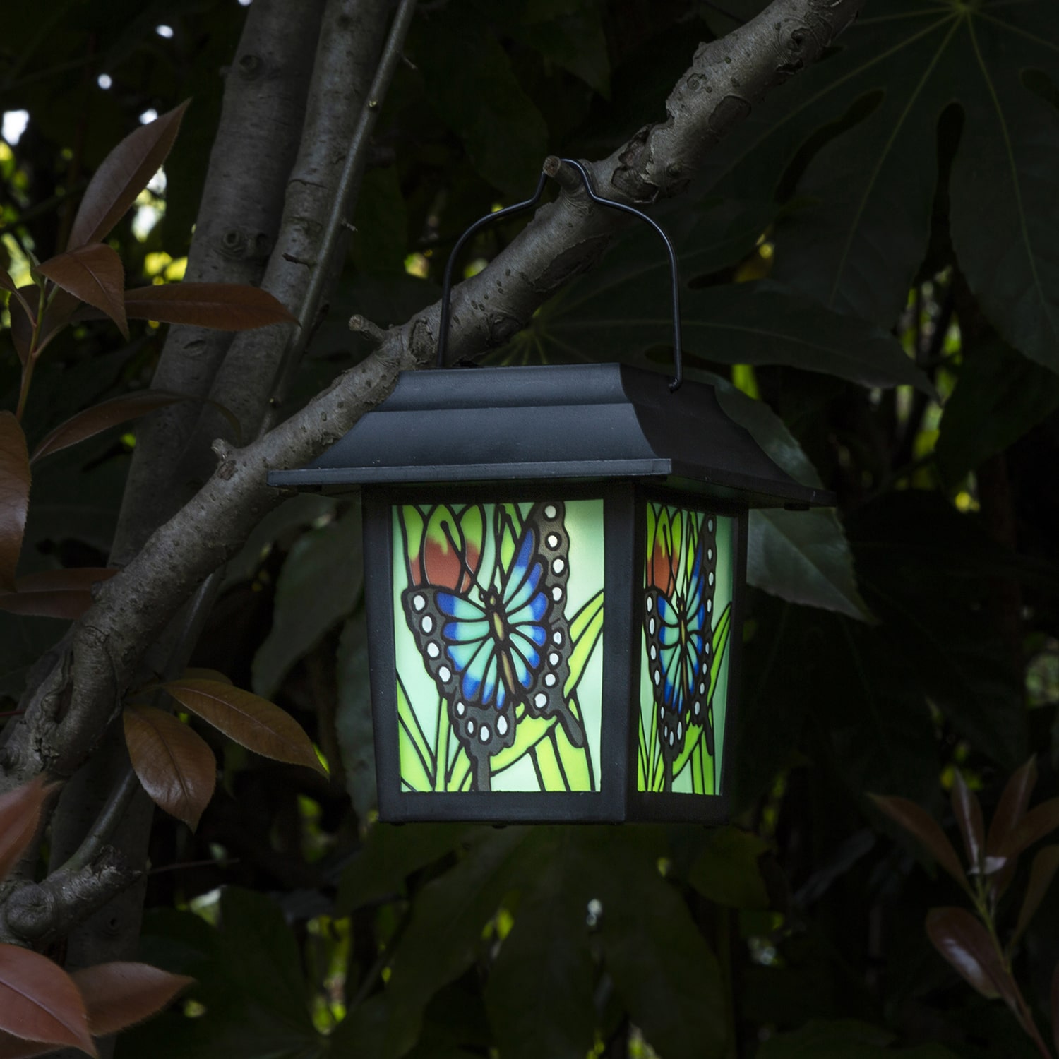 Glitzhome 30" Solar Powered Garden Stake Pathway Light