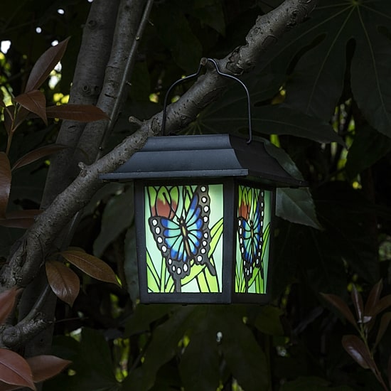 Glitzhome 30" Solar Powered Garden Stake Pathway Light