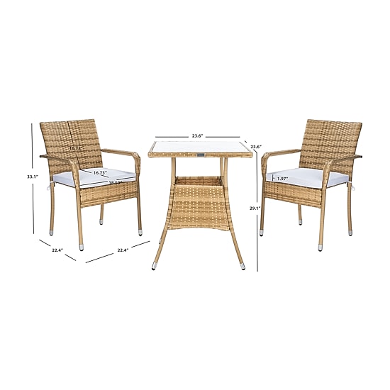 Safavieh Laban 3-pc. Bistro Set