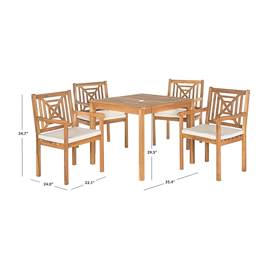 Safavieh Del Mar 5-pc. Square Dining Set