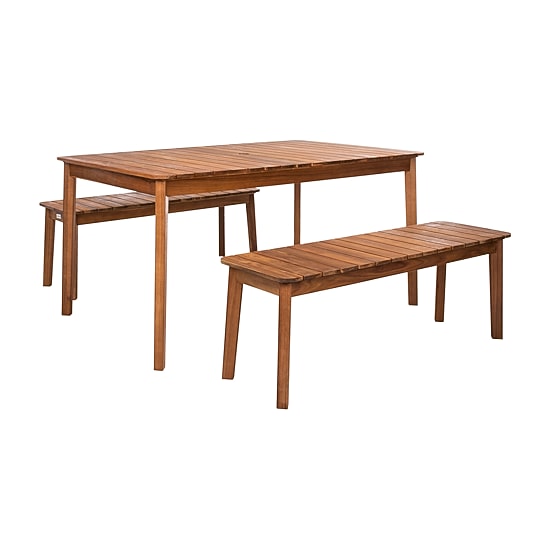 Safavieh Europa 3-pc. Rectangular Dining Set