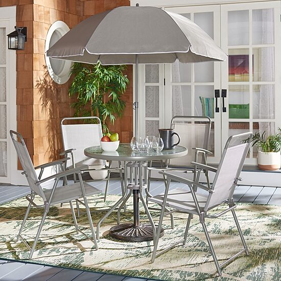 Safavieh Monico 6-pc. Round Dining Set