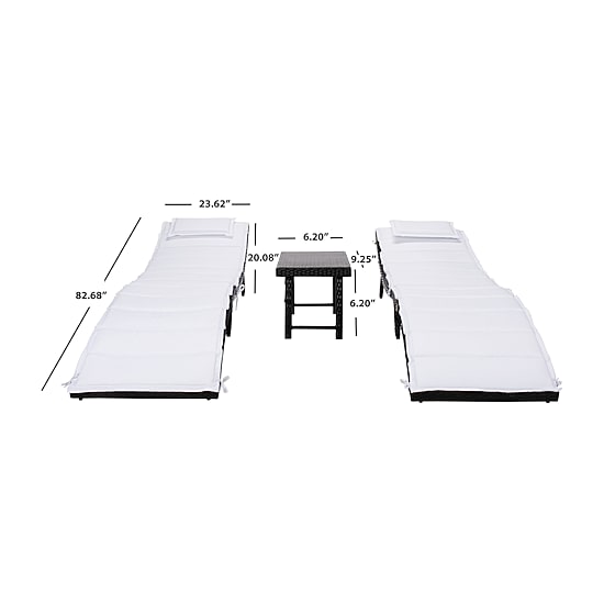 Carew 3-pc. Patio Lounge Set