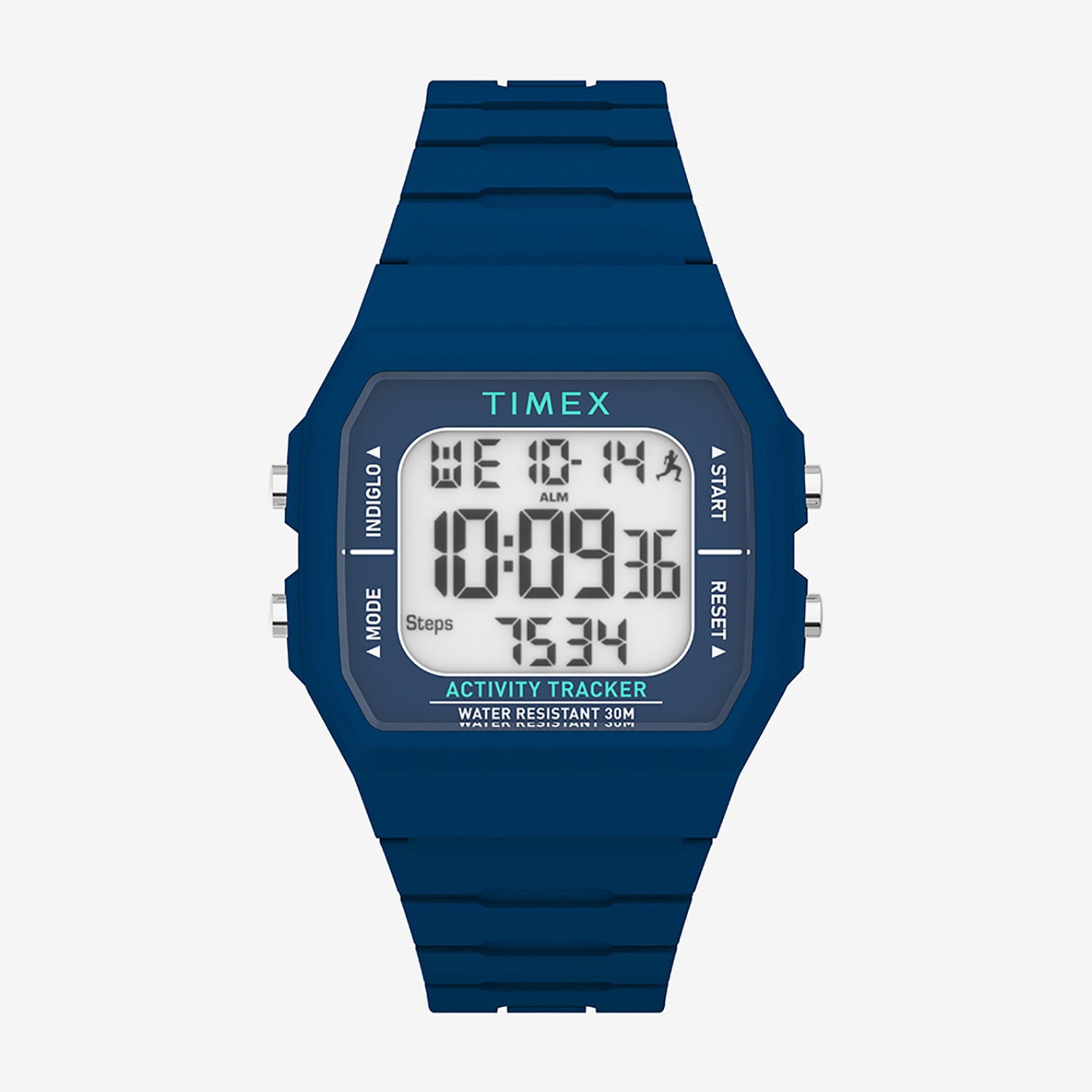 Timex Ironman Unisex Adult Blue Strap Watch Tw5m55700jt