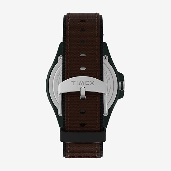 Timex Camper Mens Brown Strap Watch Tw4b26500jt