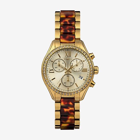 Timex Womens Two Tone Bracelet Watch Tw2v74800ji