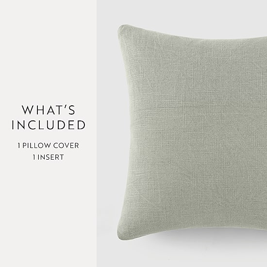 Casual Comfort Distressed Stonewash Cotton Decor Throw Pillow
