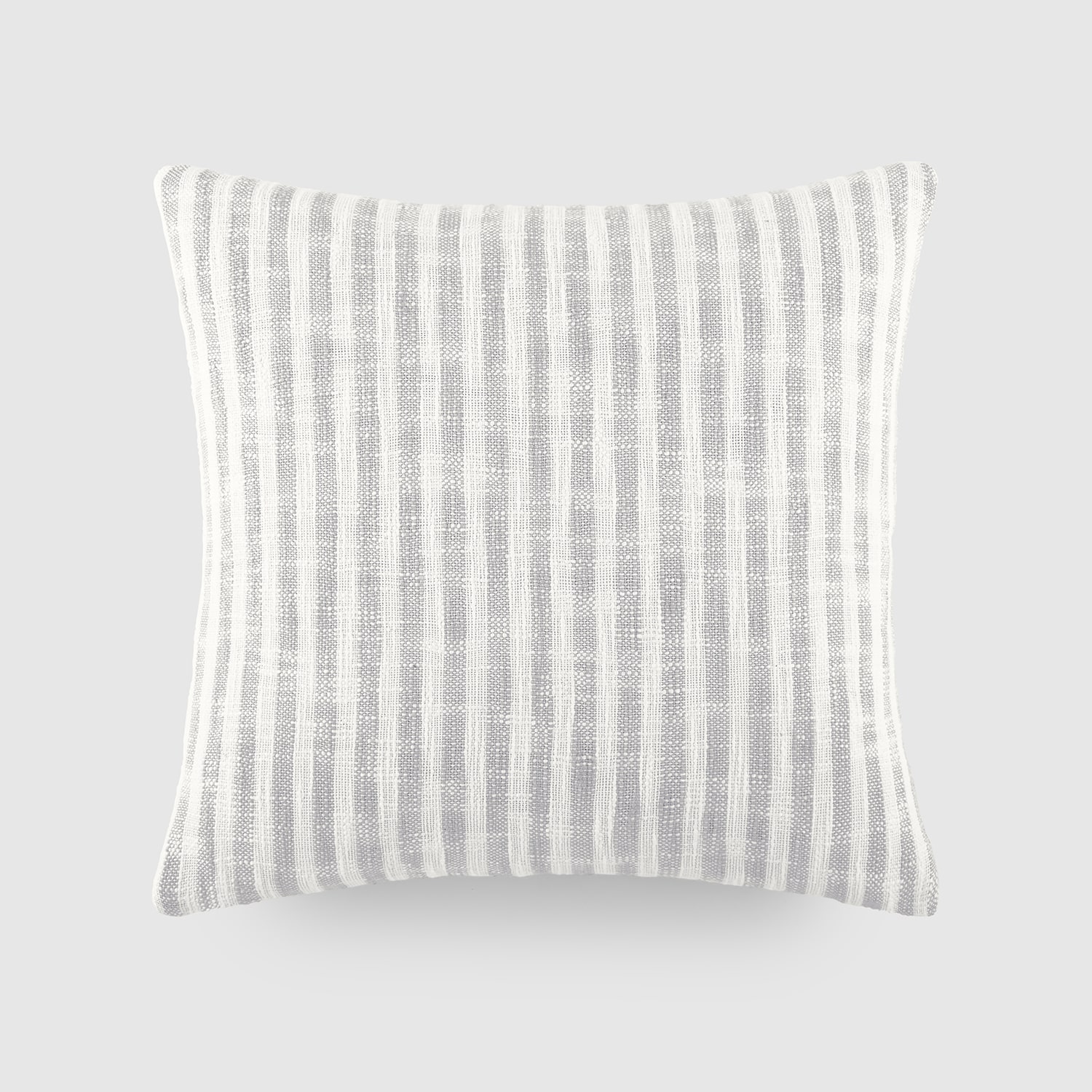 Casual Comfort Bengal Stripe Yarn Dyed Square Throw Pillow