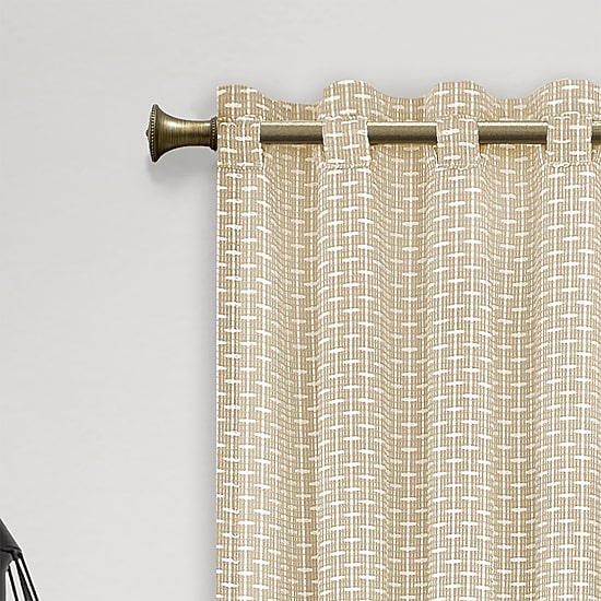 Camino ¾" Adjustable Curtain Rod with Fairmont Finial