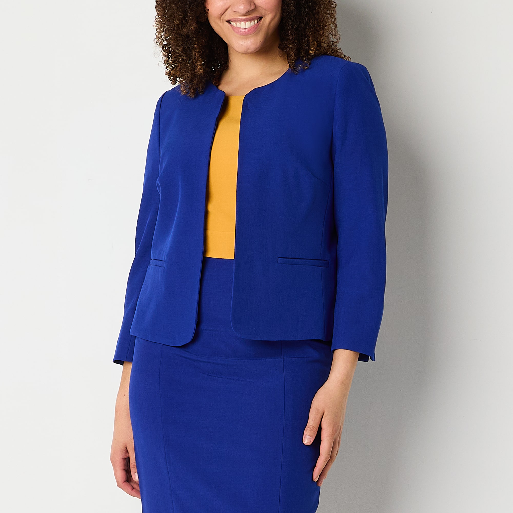 Evan Picone Womens Classic Fit Suit Jacket