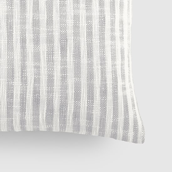 Casual Comfort Bengal Stripe Yarn Dyed Square Throw Pillow