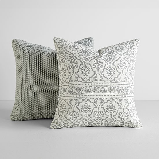 Casual Comfort Seed Stitch Pattern  2-pc. Square Throw Pillow Set