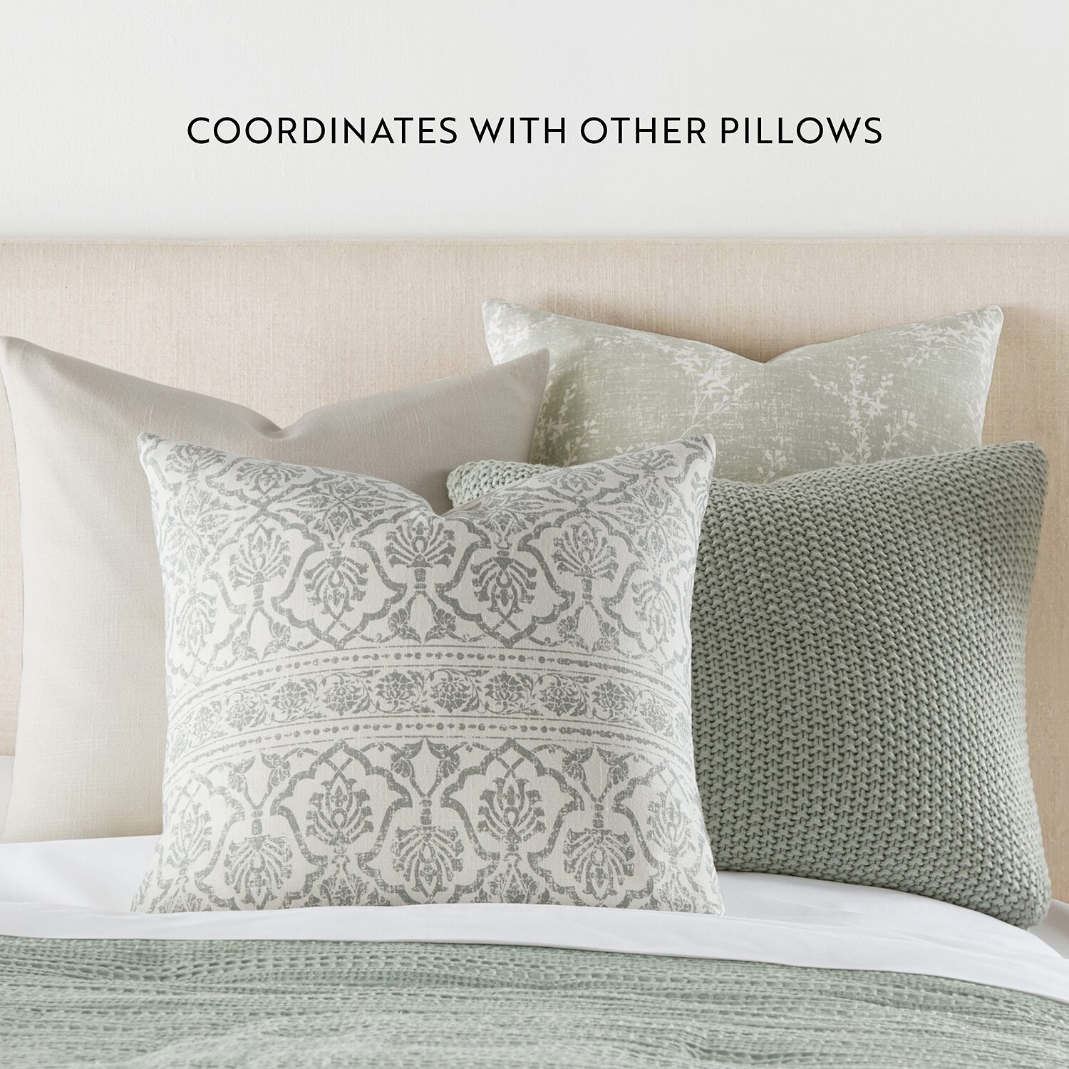 Casual Comfort Seed Stitch Pattern  2-pc. Square Throw Pillow Set