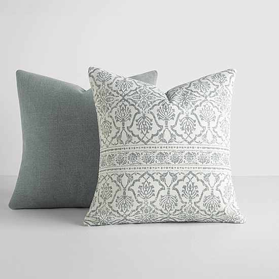 Casual Comfort Antique Floral 2-pc. Square Throw Pillow Set