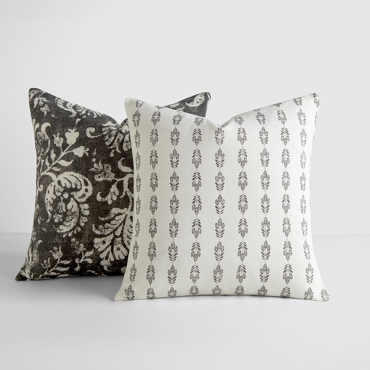Casual Comfort Distressed Floral 2-pc. Square Throw Pillow Set