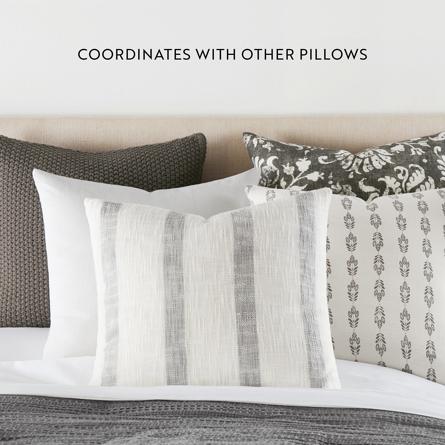 Casual Comfort Distressed Floral 2-pc. Square Throw Pillow Set