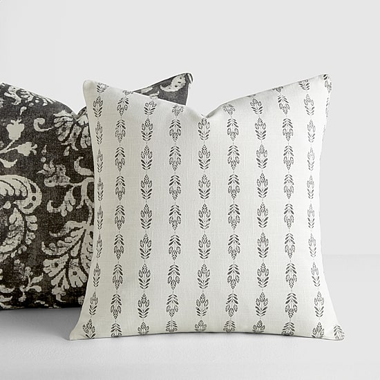 Casual Comfort Distressed Floral 2-pc. Square Throw Pillow Set