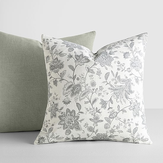 Casual Comfort Jacobean Floral 2-pc. Square Throw Pillow Set