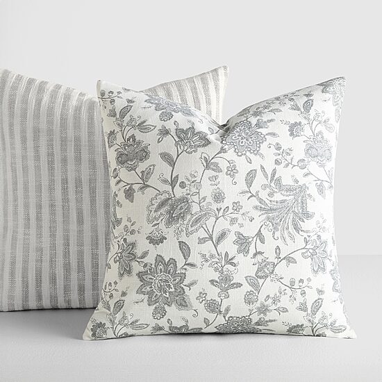 Casual Comfort Bengal Stripe Jacobean 2-pc. Square Throw Pillow