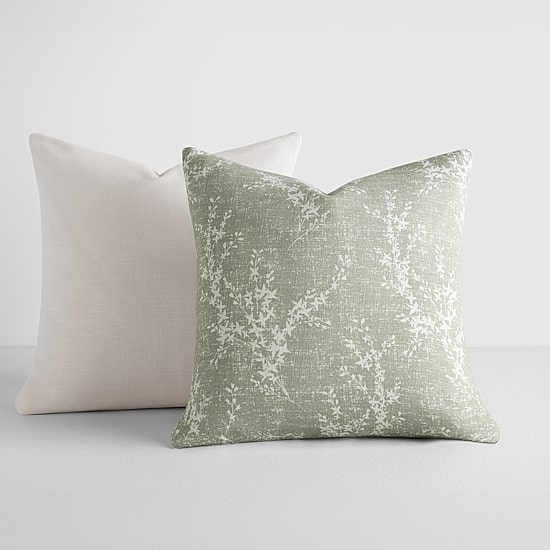 Casual Comfort Willow Cotton 2-pc. Square Throw Pillow Set