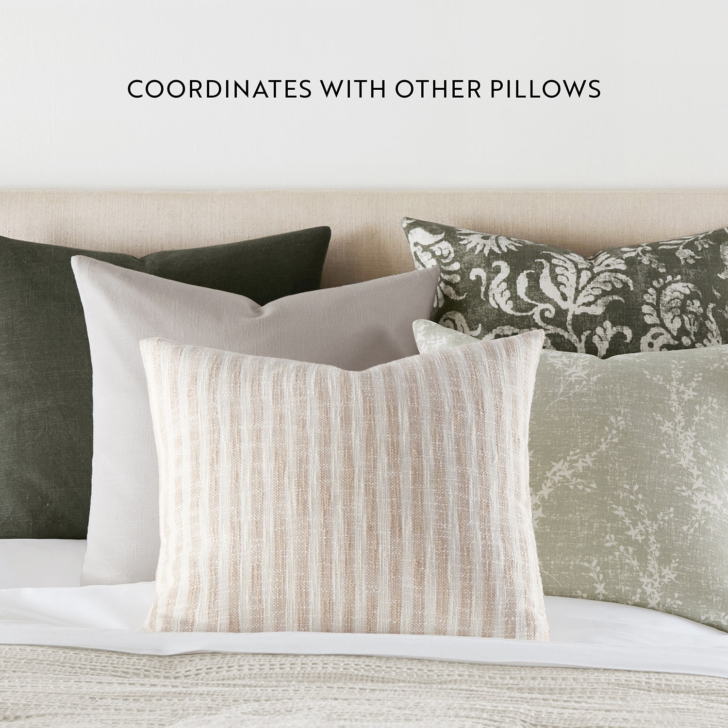 Casual Comfort Willow Cotton 2-pc. Square Throw Pillow Set