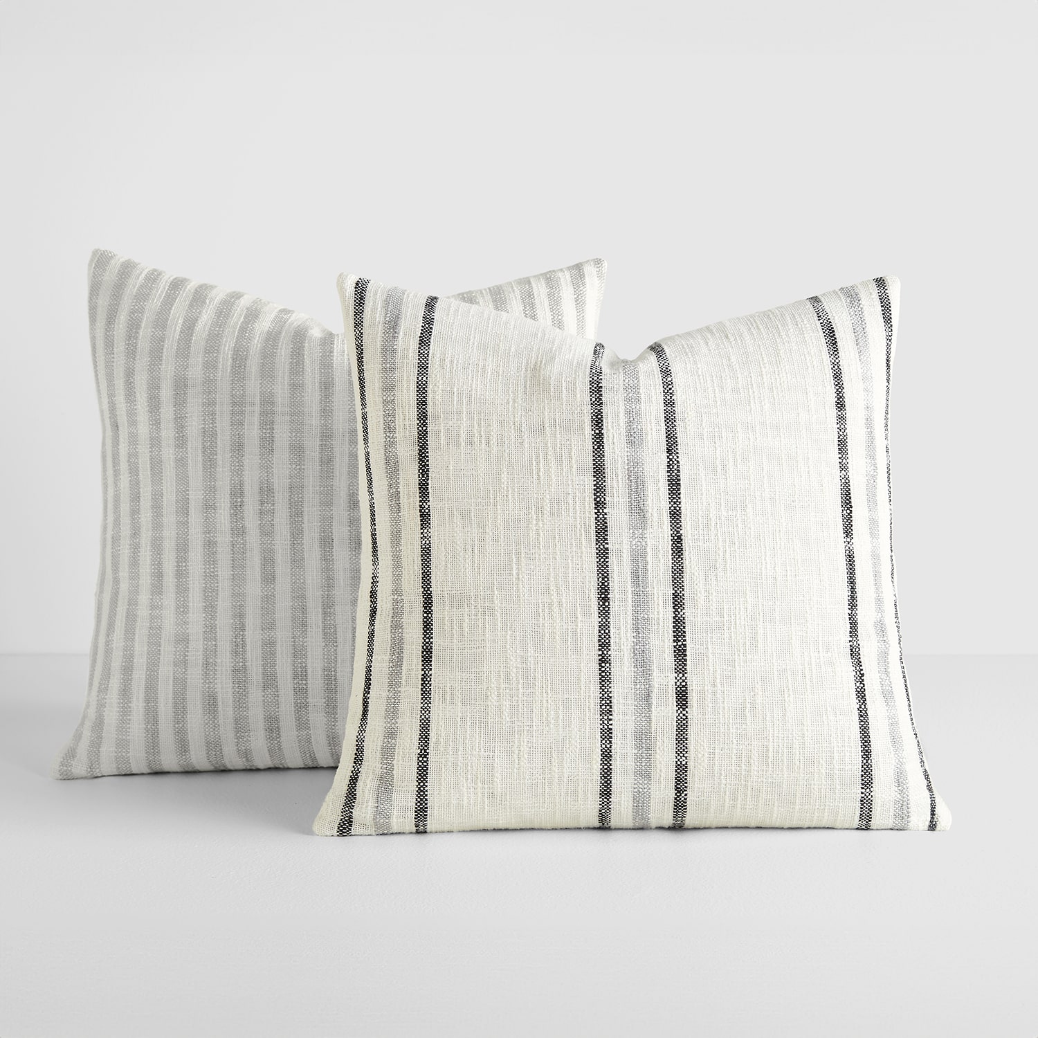 Casual Comfort Bengal Framed Stripe 2-pc. Square Throw Pillow Set