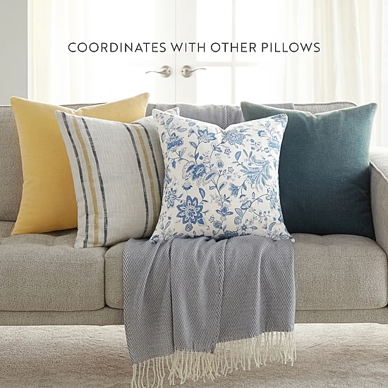 Casual Comfort Yarn Dyed Stripes 2-pc. Square Throw Pillow Set
