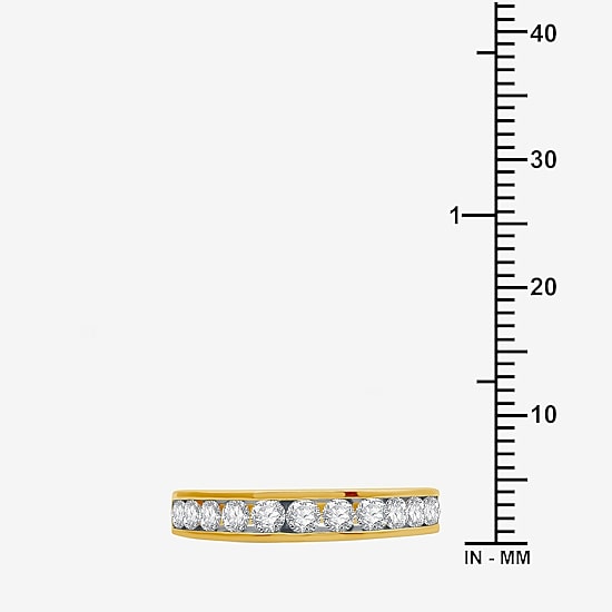(H-I / I1) Round 1 1/2 CT. T.W. Lab Grown Diamond Bridal Set in 10K or 14K Gold