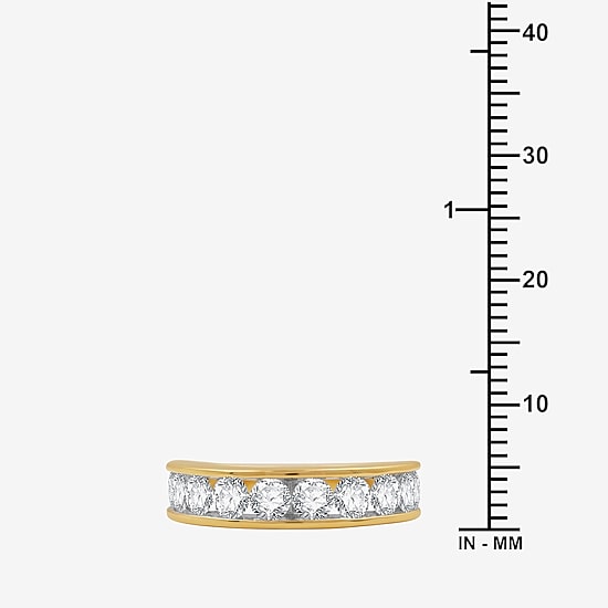 1 1/2 CT. T.W. Lab-Grown (G / SI1-SI2)  Diamond Wedding Band in 10K or 14K Gold